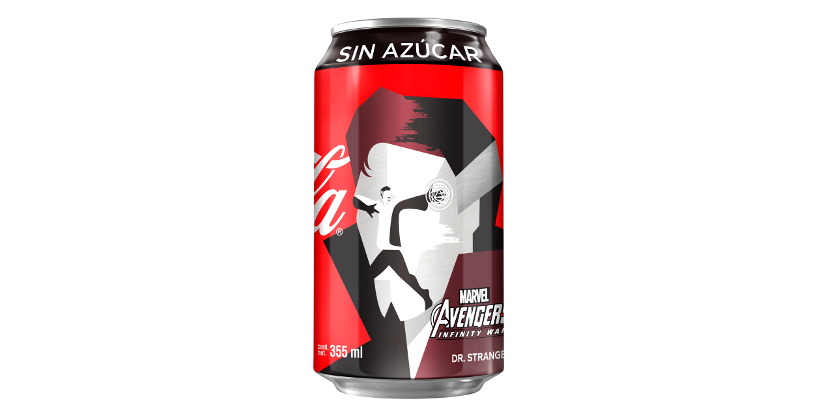 CocaCola sin azúcar y Marvel, unidos en la nueva edición limitada