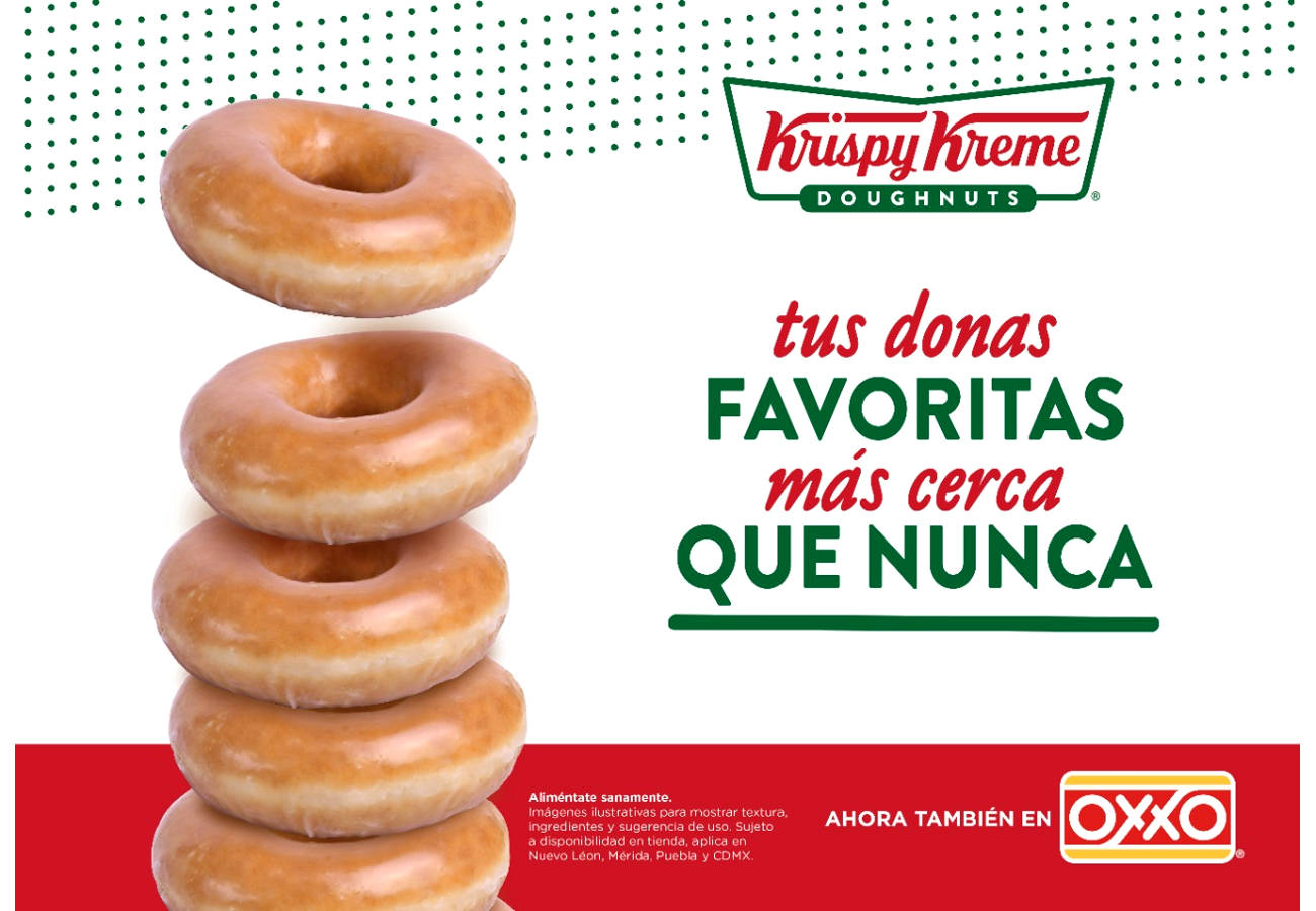 KRISPY KREME Llega A OXXO Para Consentir A Todos Sus Clientes ...