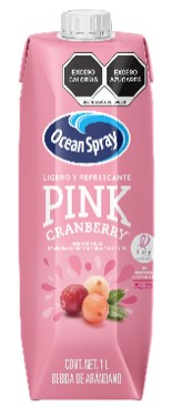 Ocean Spray se suma a la lucha del cáncer de mama y lanza: Ocean Spray Pink Cranberry