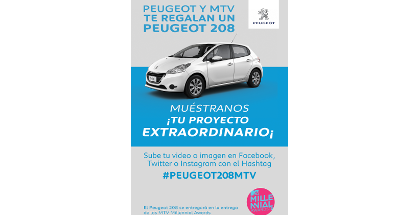 MTV Rise Up by Peugeot, a votar por el mejor proyecto