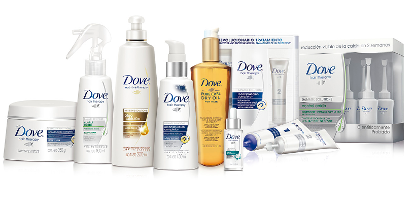 Dove Hair Therapy: una línea de productos para cabello sin sal