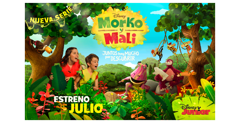 Disney Junior, presenta nueva serie: ‘MORKO Y MALI’ (16 de Julio)