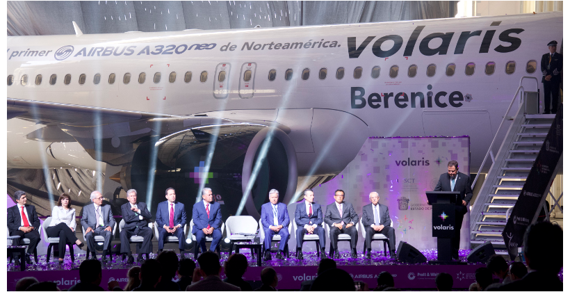 Volaris presentó su nuevo Airbus  A320neo