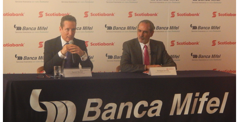 Scotiabank y Banca Mifel firman convenio