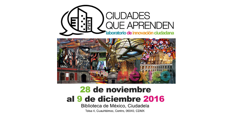 “Ciudades que aprenden”, en la Biblioteca de México (hasta el 9 de diciembre)