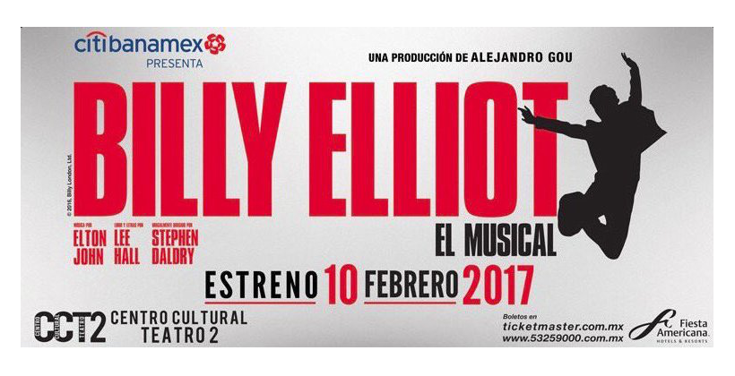 “Billy Elliot, el musical” estreno el 10 de Febrero