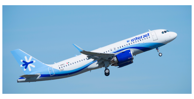 INTERJET incorpora su primer AIRBUS A320NEO