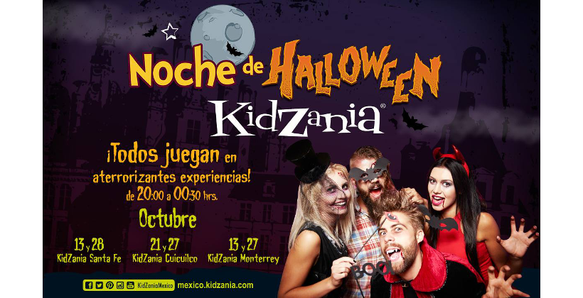 KidZania tiene el Halloween más aterrador del la Ciudad, con Zombis, vampiros y brujas