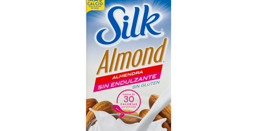 Silk (de Danone) contiene 50% más calcio que la leche de vaca