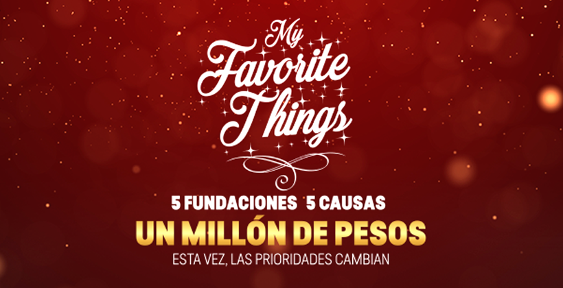 Martha Debayle te invita a ayudar a México, votando en “My Favorite Things”
