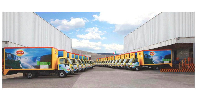 PepsiCo Alimentos México cuenta con su flota de vehículos híbridos