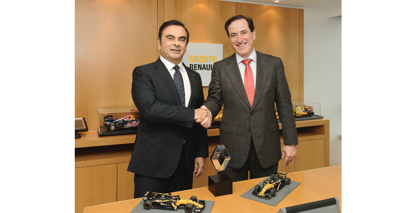 MAPFRE firma con Renault Sport Formula 1 Team, patrocinio por 5 años