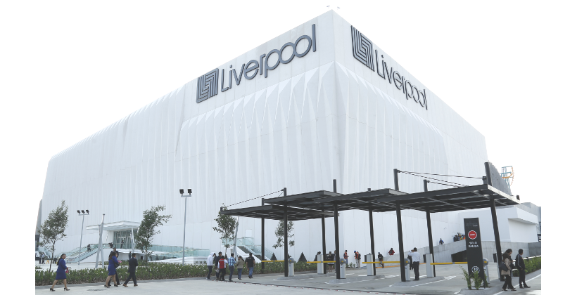 Liverpool Parque Las Antenas, que brinda empleos directos e indirectos y es un referente de la Moda