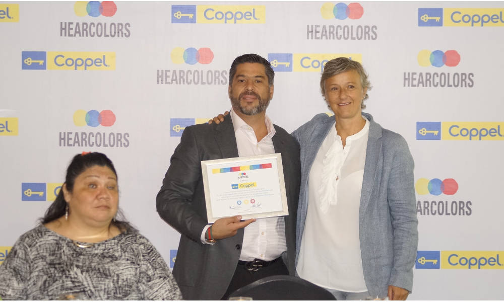 Coppel.com, recibe el Distintivo de Accesibilidad Web por HearColors