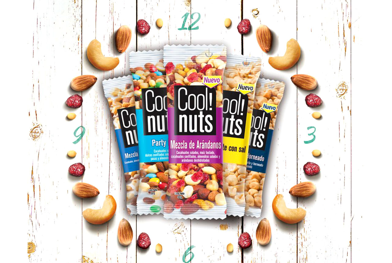 Cool! Nuts: los snacks que te acompaña a dónde vayas
