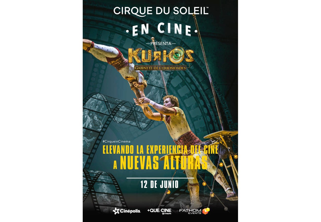 Cirque du Soleil, llega a Cinépolis, un espectáculo maravilloso y espectacular!
