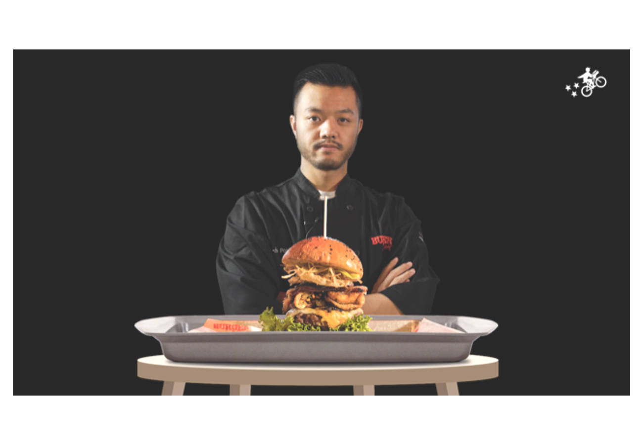 Postmates México y Burger Bar Joint, crean la hamburguesa china-mexicana