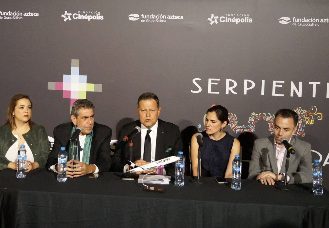 Volaris, Fundación Cinépolis y Fundación Azteca, presentan la “Serpiente Emplumada”…