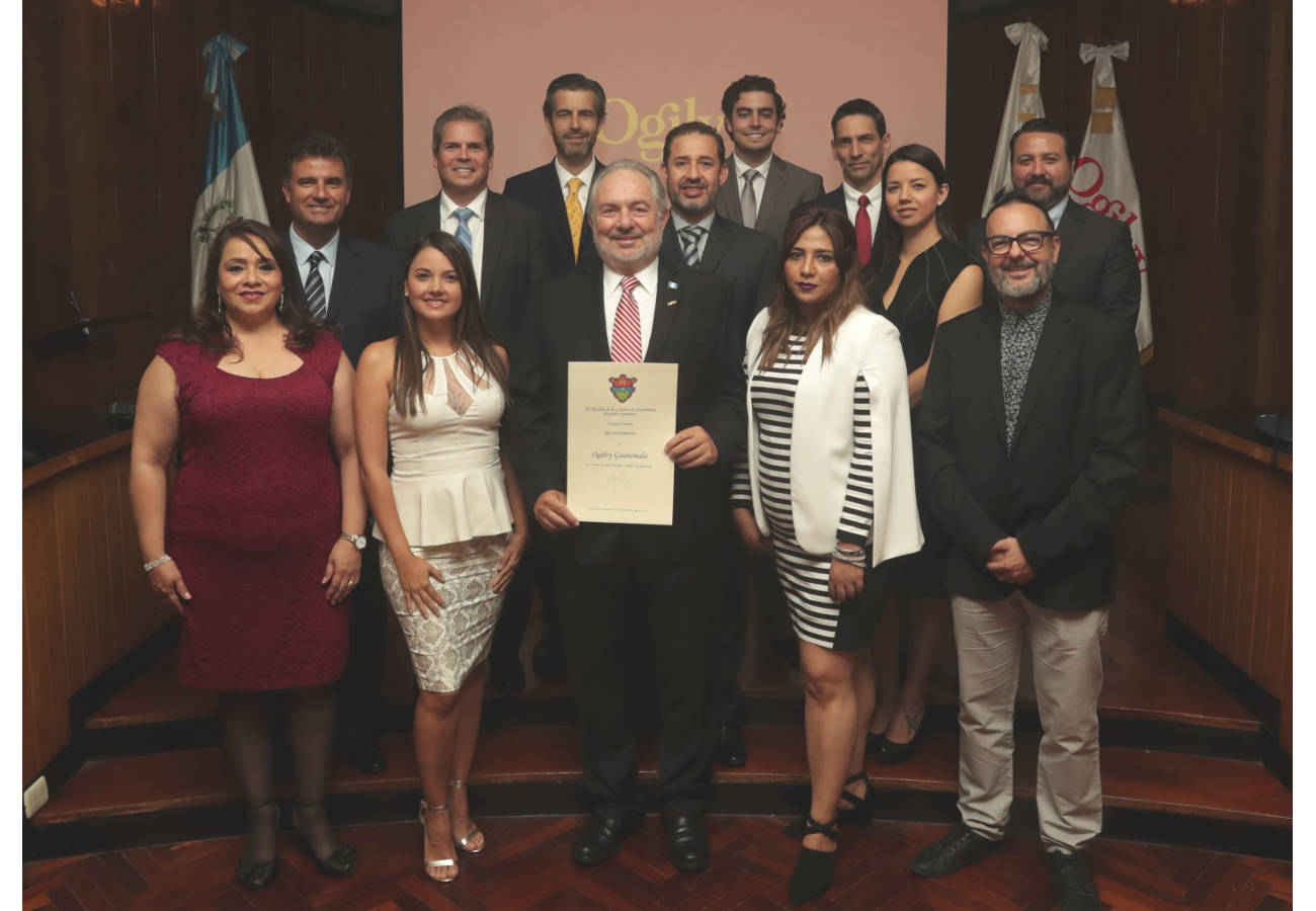 OGILVY, reconocida por la municipalidad de Guatemala