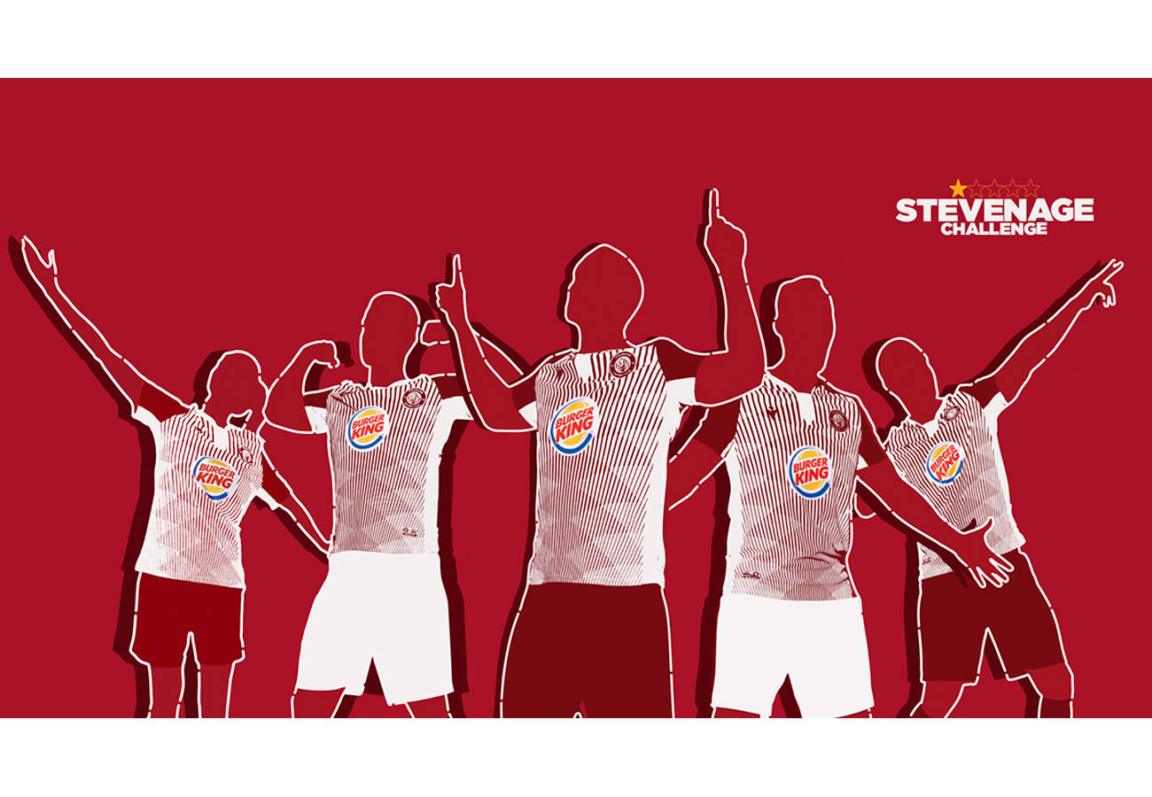 BURGER KING te invita a ser parte del reto #StevenageChallenge