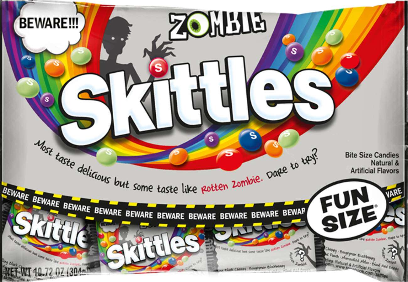Skittles зомби