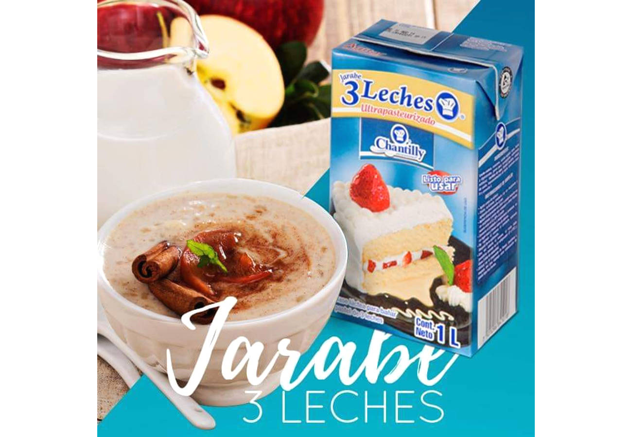 Chantilly, tu postre más delicioso con el Jarabe Tres Leches  Ultrapasteurizado - Conexion 360