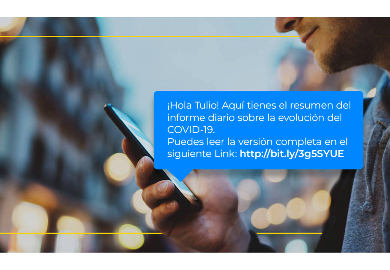Chatbots GUS se une a lucha contra COVID-19, con bot informativo sobre la pandemia