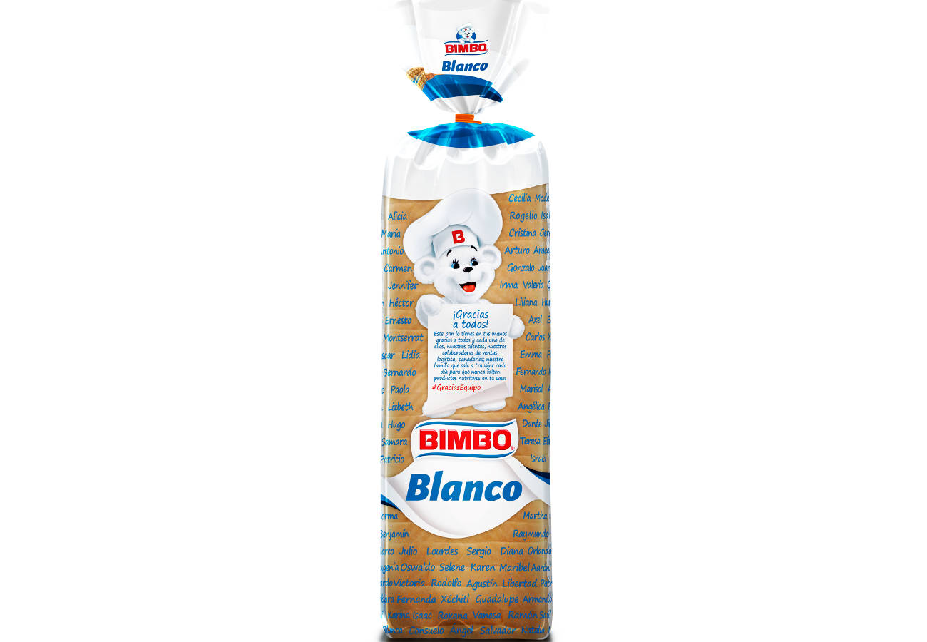 Grupo Bimbo reconoce a colaboradores y clientes a través con su nuevo empaque