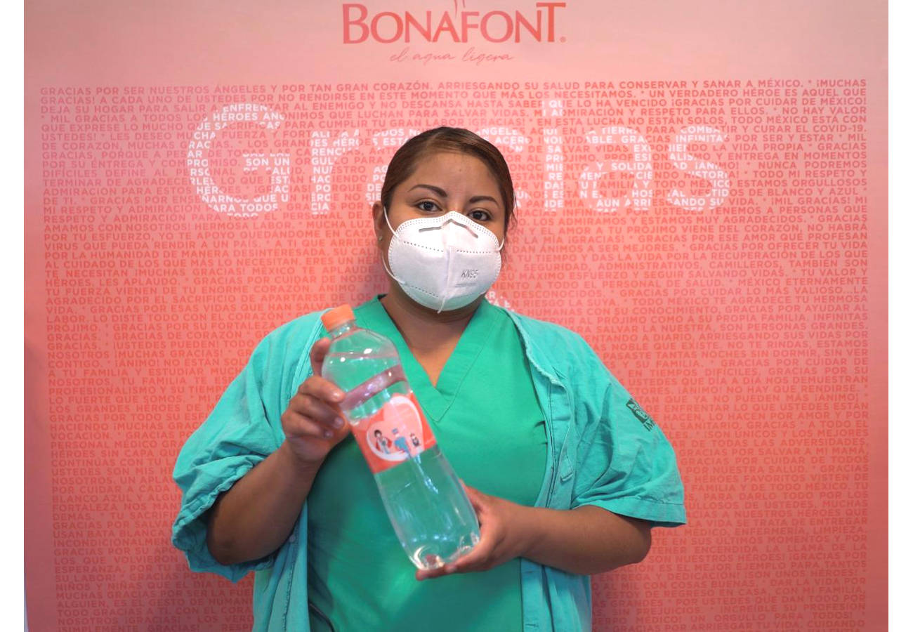 Bonafont presenta sus ‘Botellas Mensajeras’ para los #HéroesDeVerdad