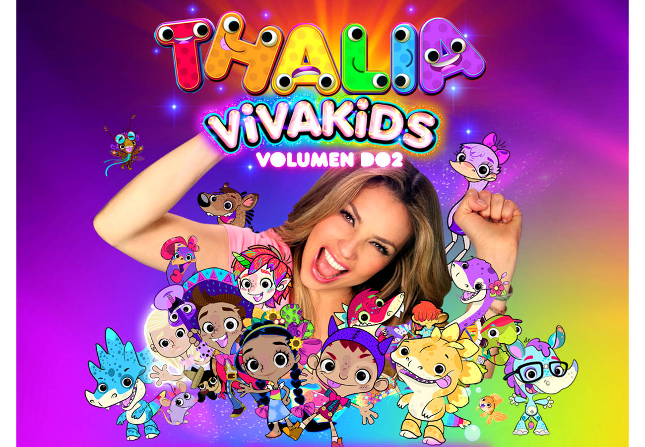 Thalia llega a Discovery Kids Plus con:“Viva Kids Vol.2”