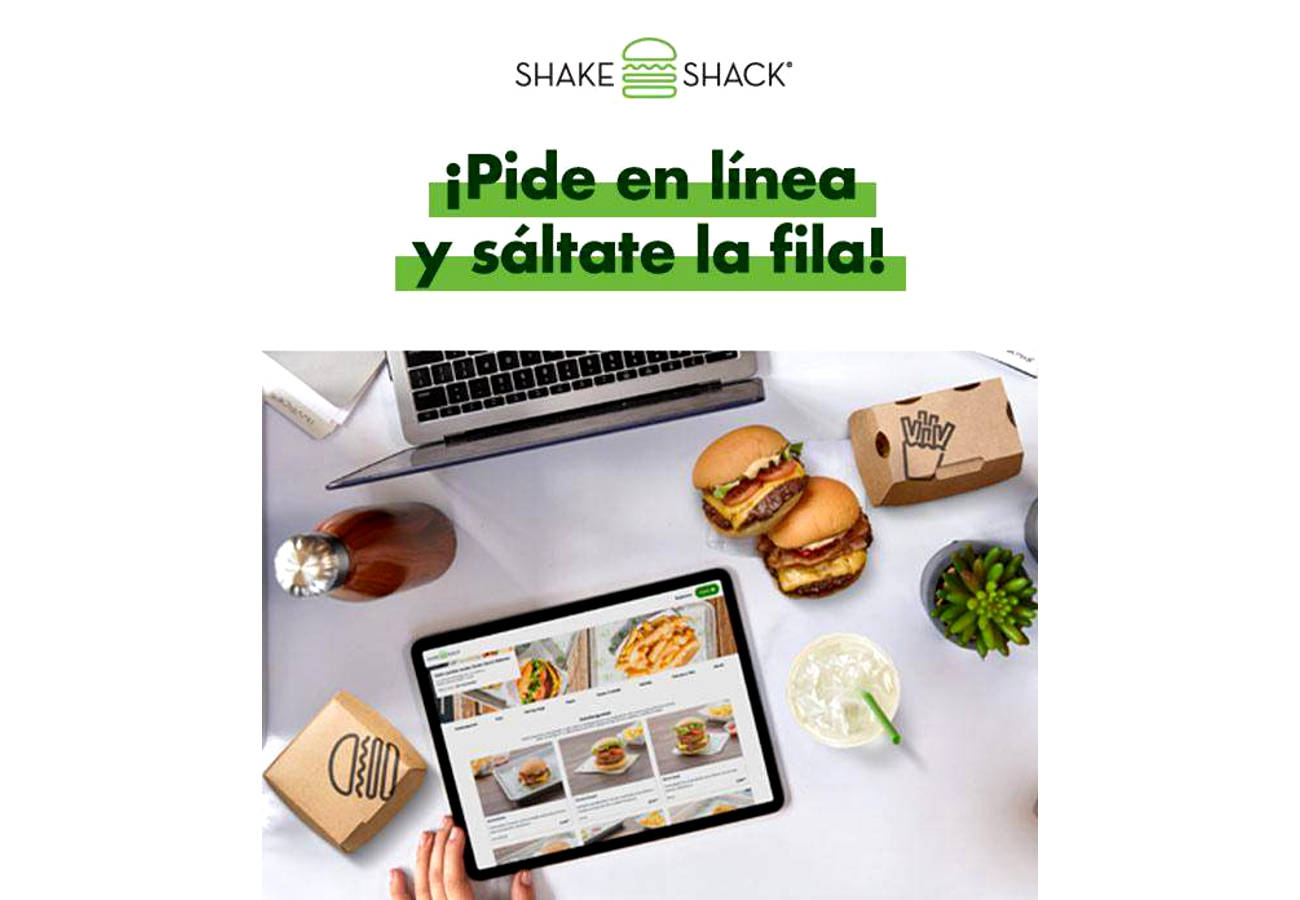 SHAKE SHACK lanza la primer plataforma web ordering  en la categoría