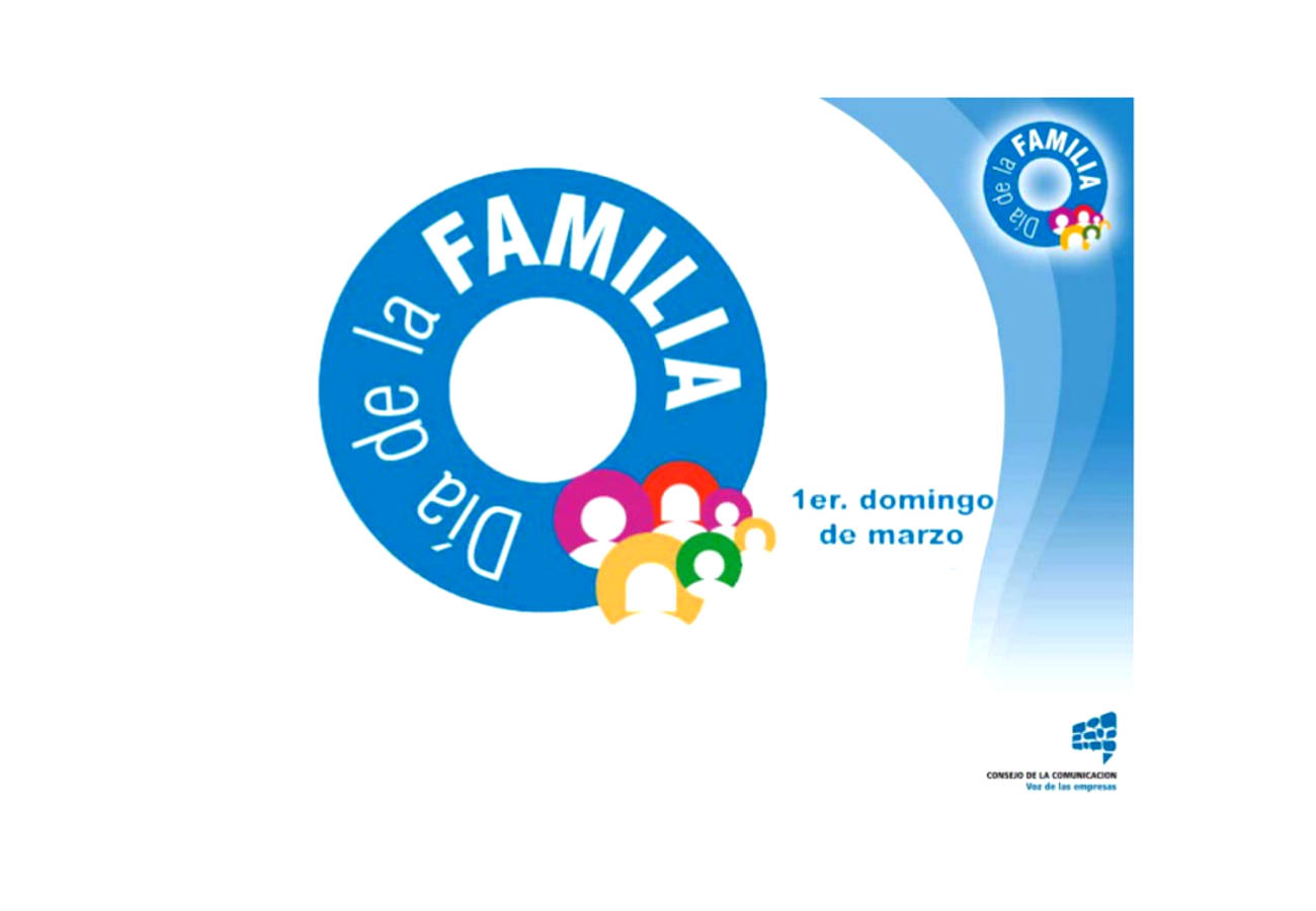 El Día de la Familia, lo celebra así el Consejo de la Comunicación