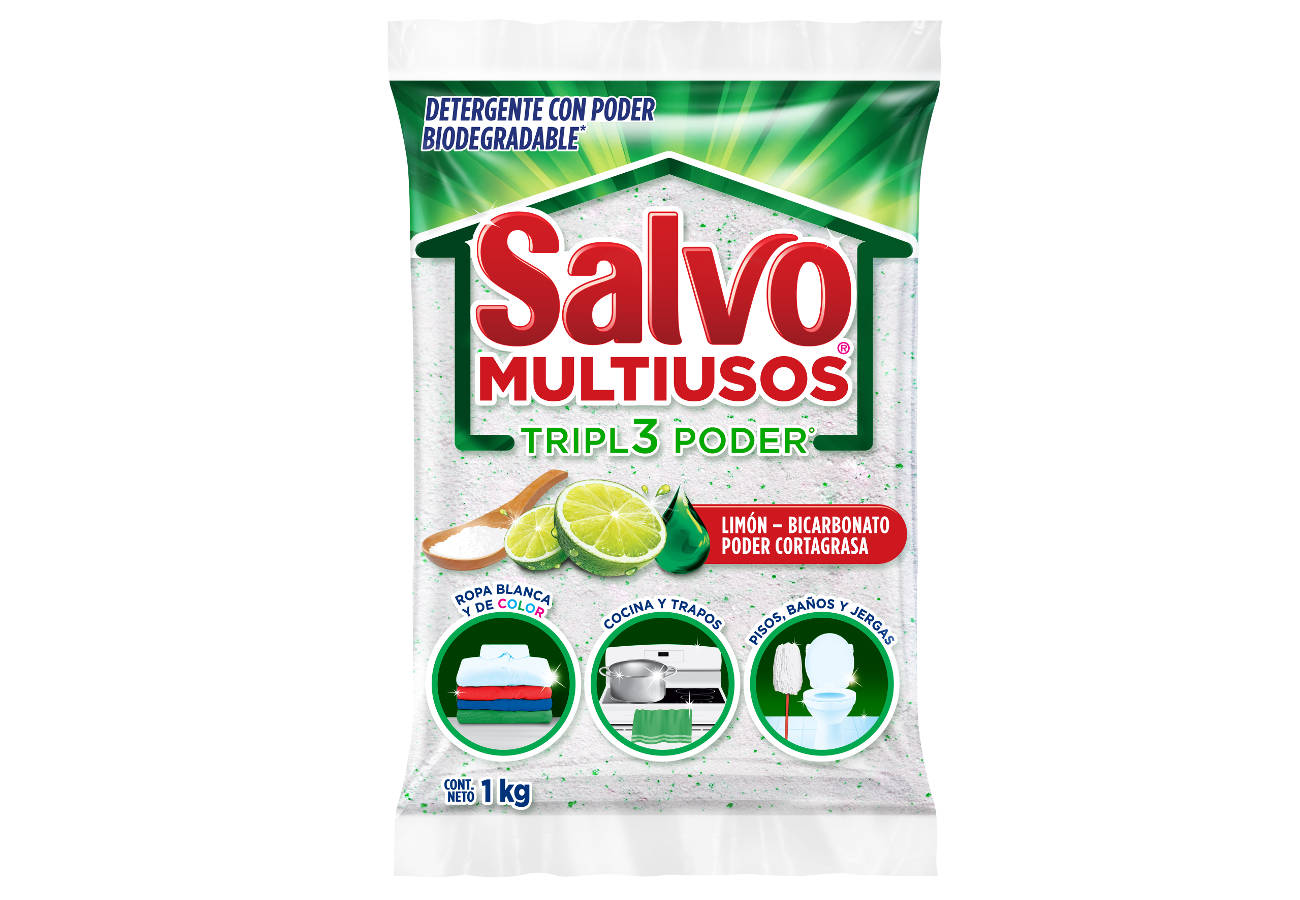 Salvo Multiusos, tu mejor aliado para una blanca y brillosa Cena de Fin de Año