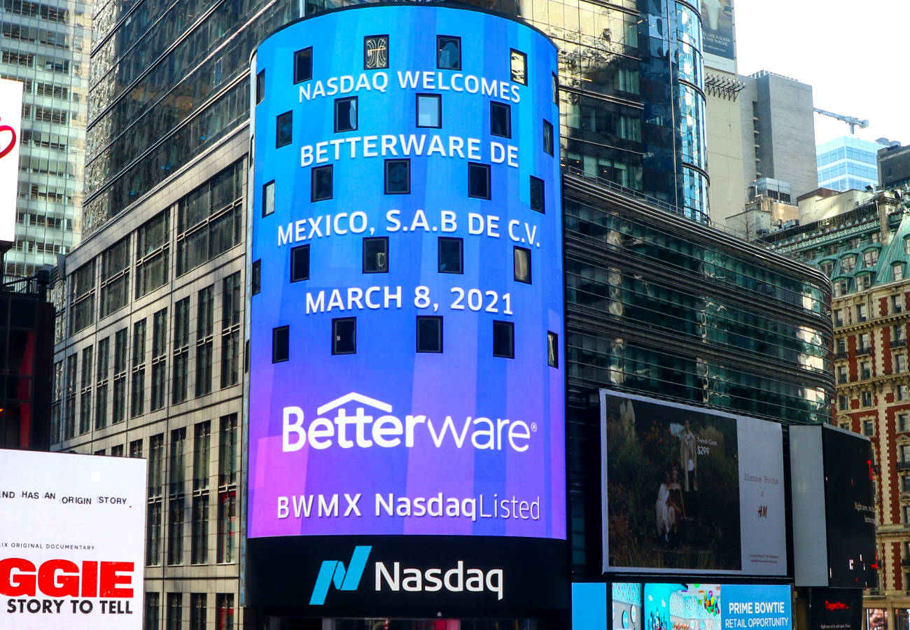 Betterware celebra primer aniversario en NASDAQ