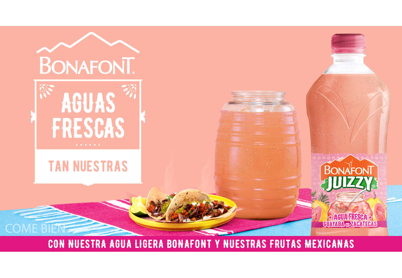 Bonafont presenta sus Aguas Frescas, muy mexicanas - Conexion 360