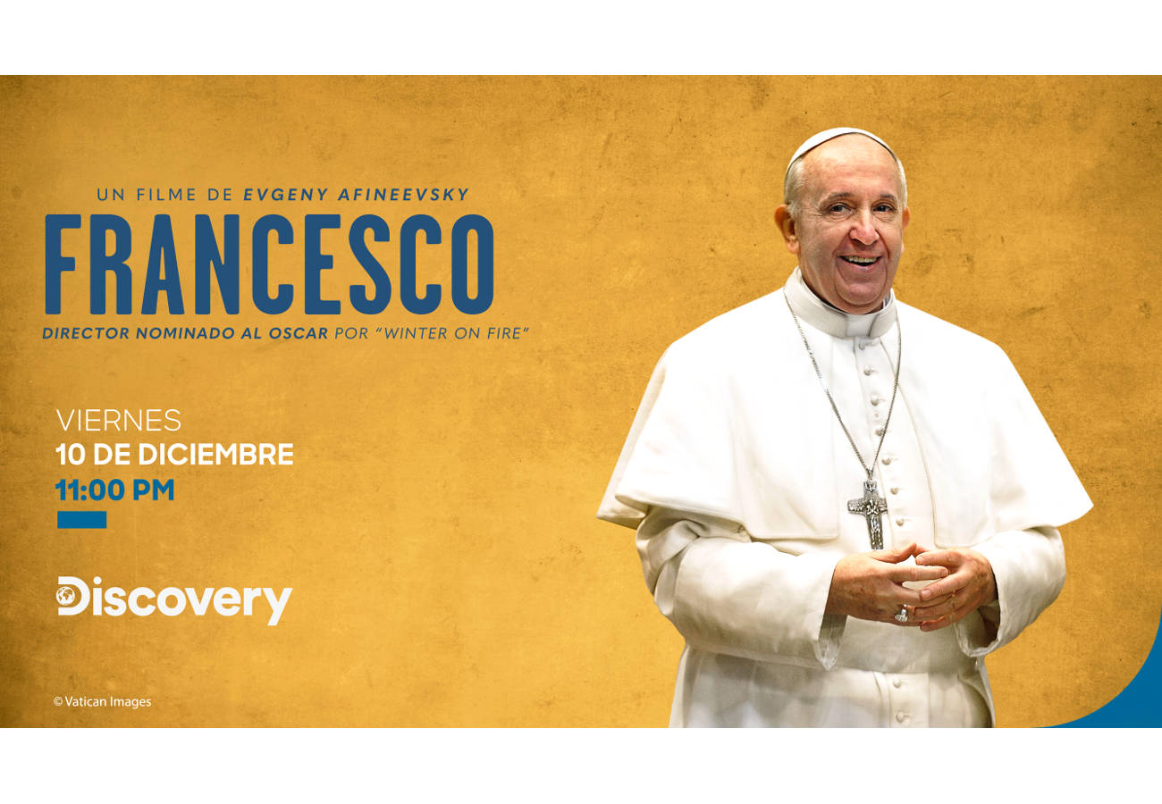 Discovery presenta el estreno del documental FRANCESCO