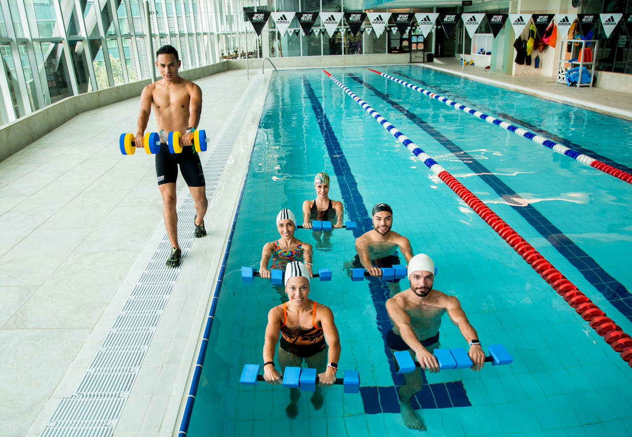 Aqua Fitness, ejercicio en el agua, grandes beneficios: Sport City