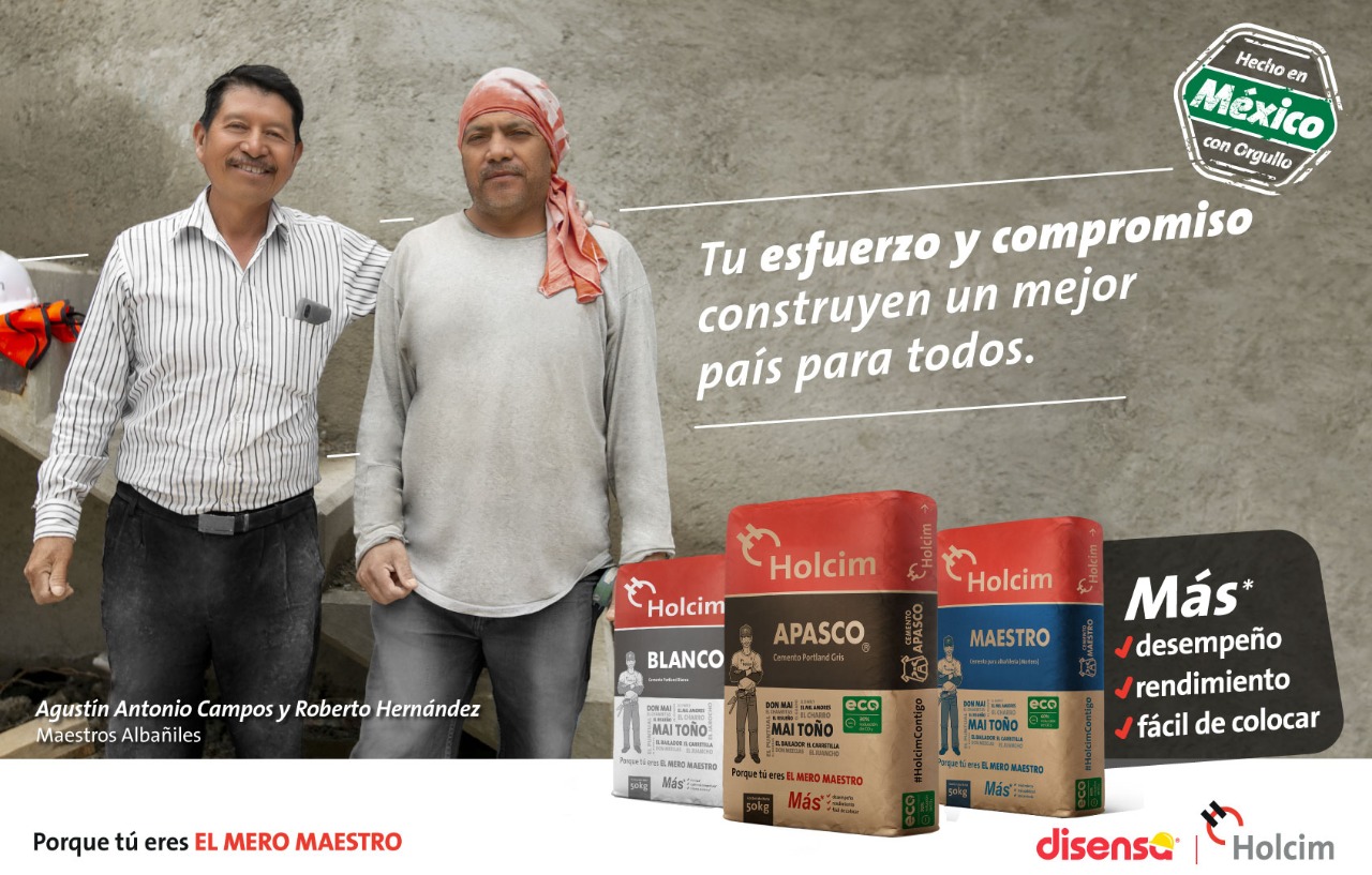Holcim México, ‘El Mero Maestro’, busca reconocer la labor de los maestros de obra