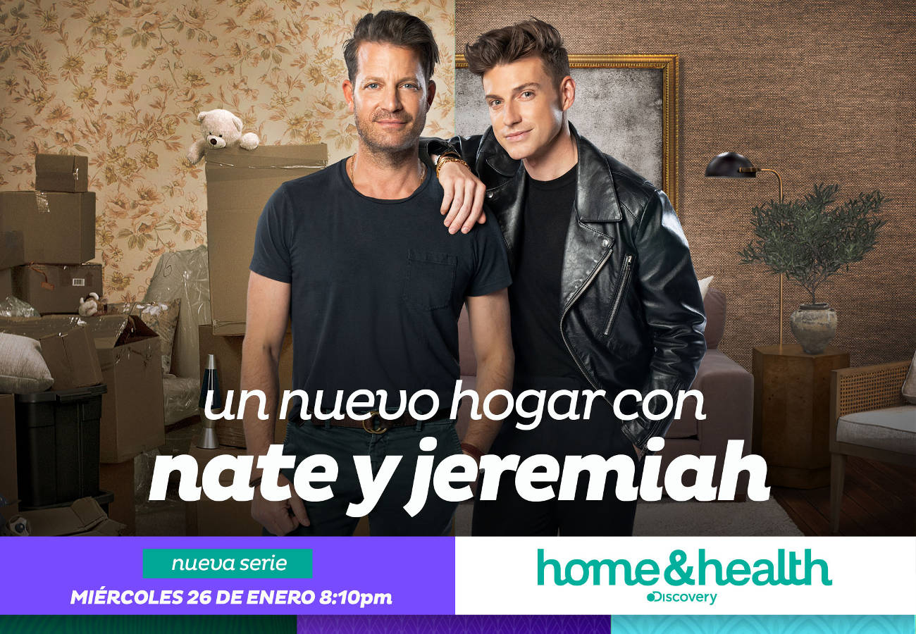Discovery Home & Health, lanza nuevo programa: “Un nuevo hogar con Nate y Jeremiah”