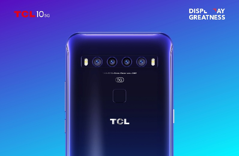 TCL 10 5G, el primer equipo con conectividad de quinta generación