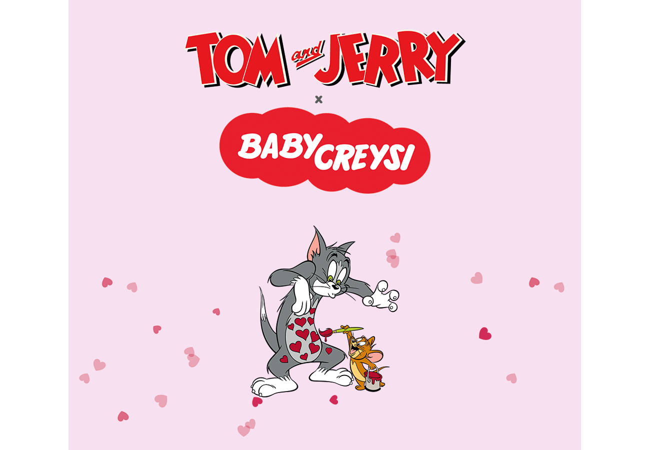Baby Creysi lanza su colección de San Valentín: Tom & Jerry
