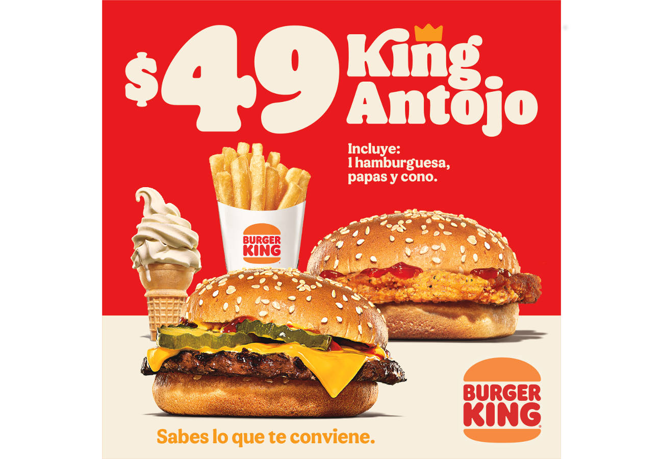 BURGER KING lanza ‘KINGTELIGENTES’ una campaña para retar a los expertos en promociones