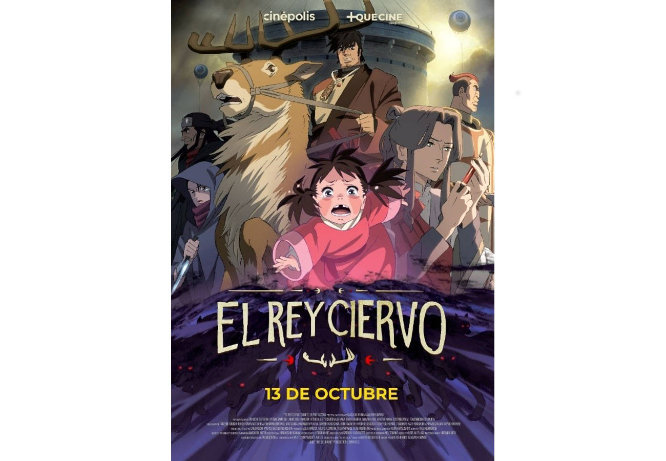 El Rey Ciervo, una película de anime clásico, ya se puede disfrutar!