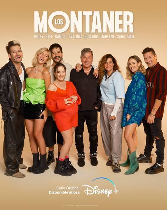 La serie: Los Montaner, ya está disponible exclusivamente en Disney+