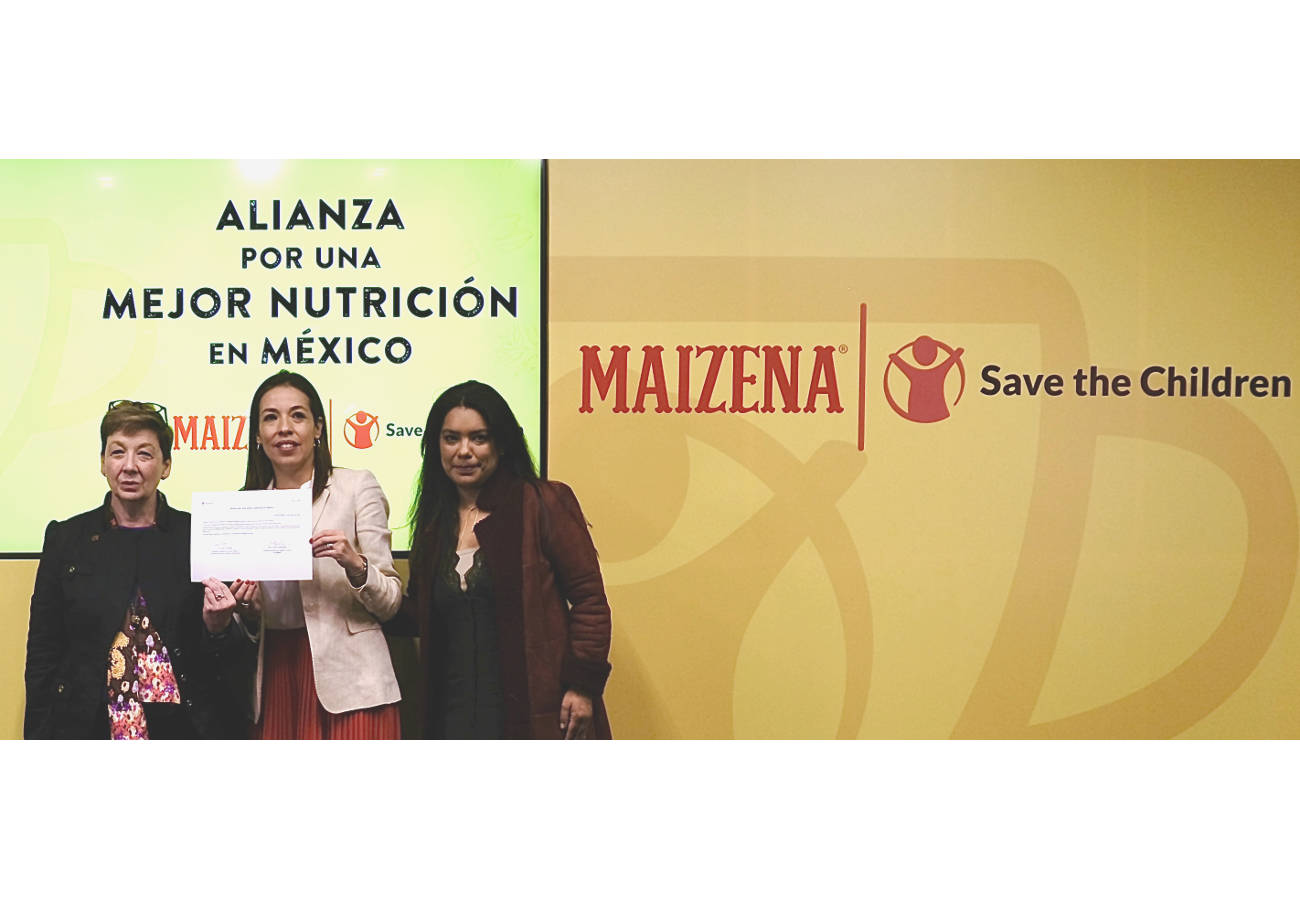 Unilever, Maizena, Save the Children una alianza por una mejor nutrición en México