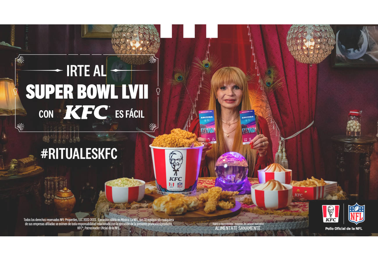 KFC y Mhoni Vidente te llevan al Super Bowl LVII
