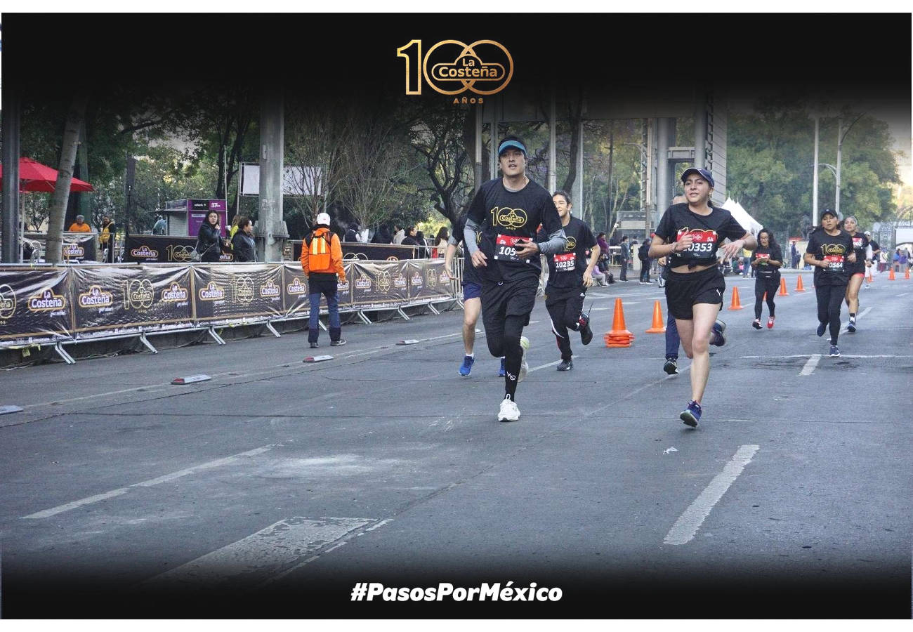 La Carrera «Pasos por México” de La Costeña, se llevó con éxito!