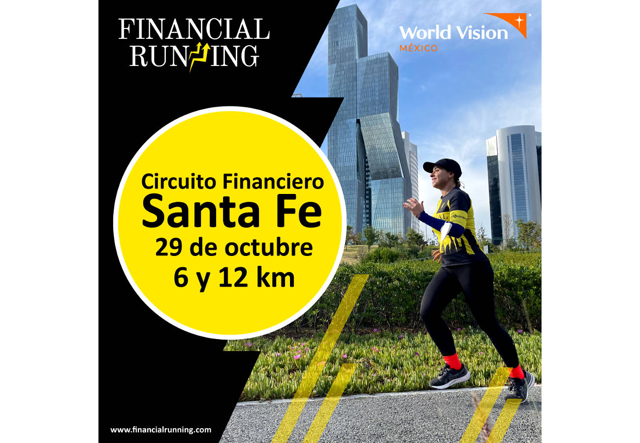 World Vision México invita a sumarse a Financial Running y ayudar a transformar vidas