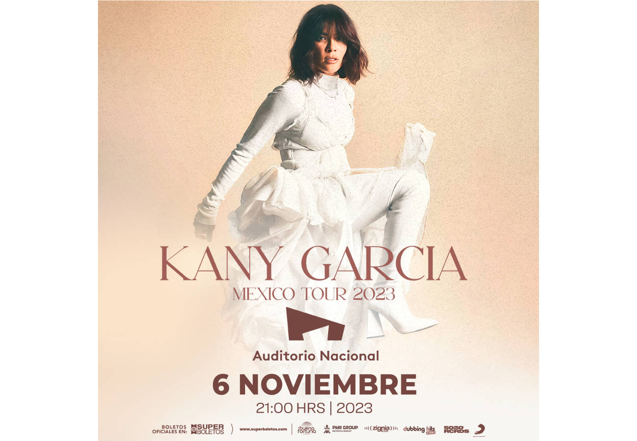 Kany García anuncia presentación: 6 noviembre Auditorio Nacional