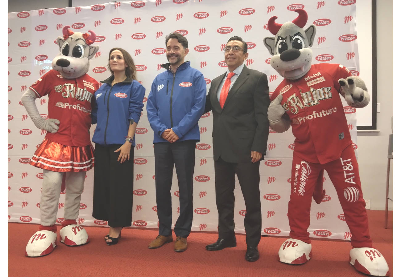 Fester, celebra el segundo año como patrocinador de los Diablos Rojos del México